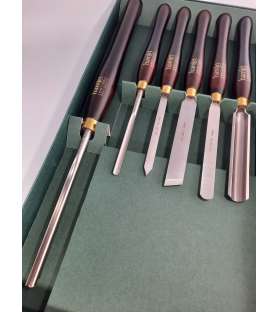 Box of 6 HAMLET turning tools