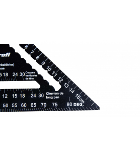 Équerre de charpentier en aluminium 300mm Holzprofi ZU-EDC-300