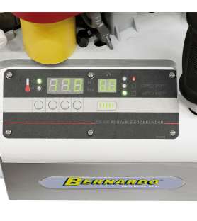 Bordatrice portatile a batteria Bernardo DR500S - Bordatrice e accessori inclusi