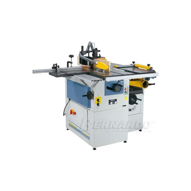 Combinata per legno Bernardo 5 operaciones 250 mm CWM250R (diámetro de la hoja 200 mm) - 400V