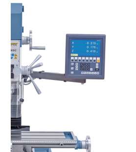 Bohr- und Fräsmaschine Bernardo BF28BDC mit 3-Achsen-Digitalanzeige