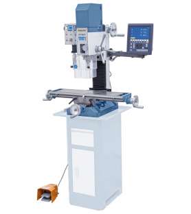 Bohr- und Fräsmaschine Bernardo BF28BDC mit 3-Achsen-Digitalanzeige