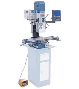 Bernardo BF28BDC drilling and milling machine with 3-axis digital display