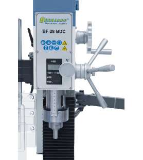 Bohr- und Fräsmaschine Bernardo BF28BDC mit Vorschub und 3-Achsen-Digitalanzeige