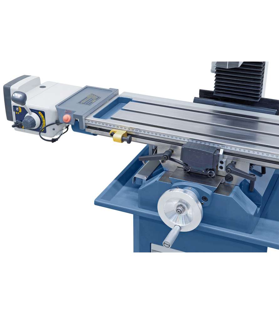 Vorschubmotor Für Fräsmaschine – X-Achse Power Feed 95W, 0-190 U/min, Alulegierung, Für Fräs- Und Bohrmaschinen
