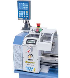 Tornio per metalli Bernardo Profi 400G con visualizzatore digitale a 2 assi DT40