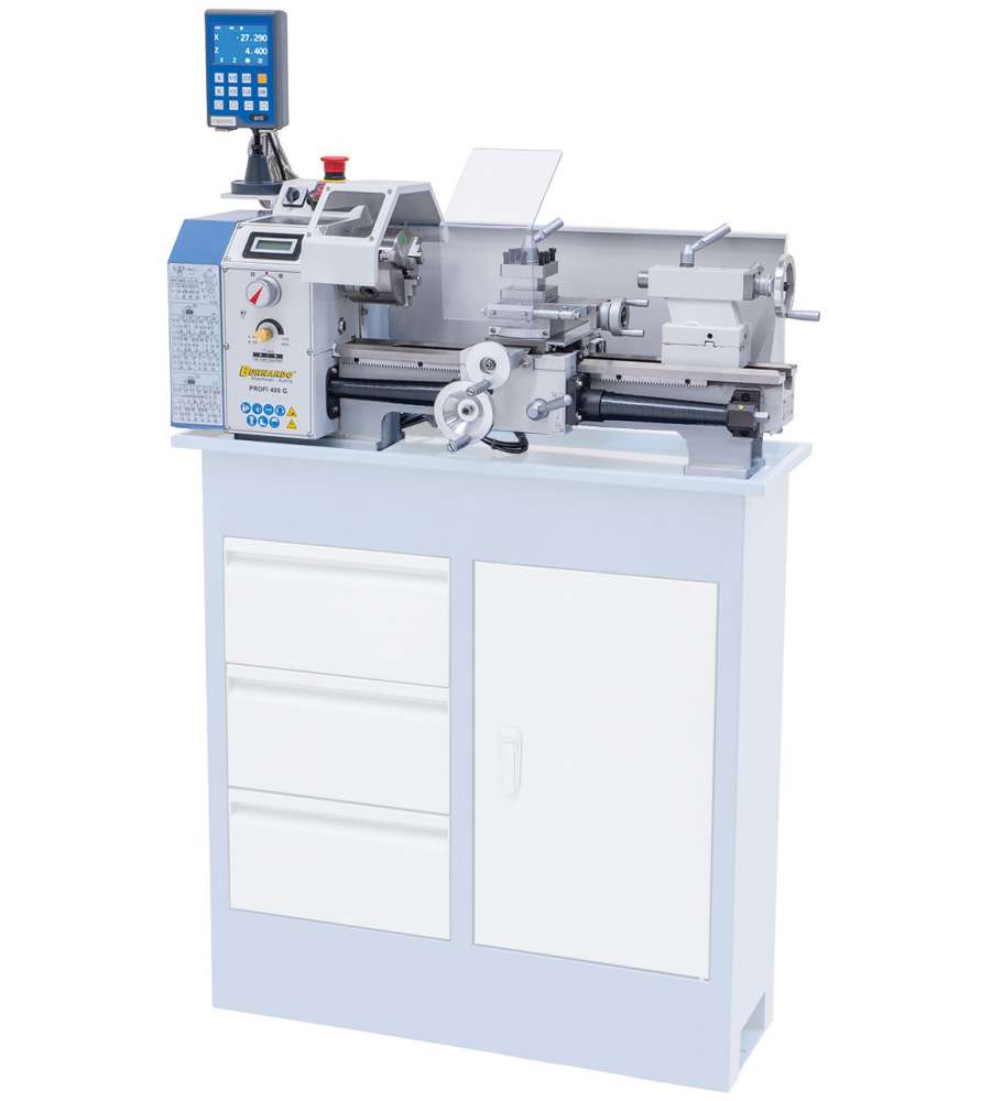 Metal Lathe Bernardo Profi 400G with 2 Axis Digital Display DT40