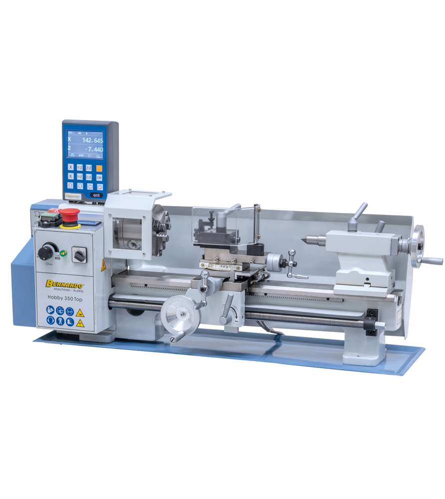 Bernardo Hobby 350 TOP metal lathe with 2-axis digital display DT40 Bernardo Hobby 350 TOP metal lathe with 2-axis digital display DT40