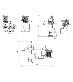 Vorschubapparate Maggi Steff 2033 - 400V