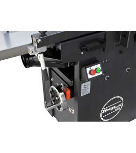 Dégauchisseuse raboteuse Holzprofi Maker DR310 arbre hélicoïdal avec rallonge de table (pré-commande)