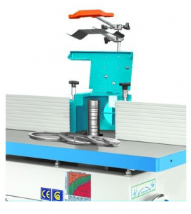 4-speed spindle moulder with fixed shaft Holzprofi TO1004 - 400V