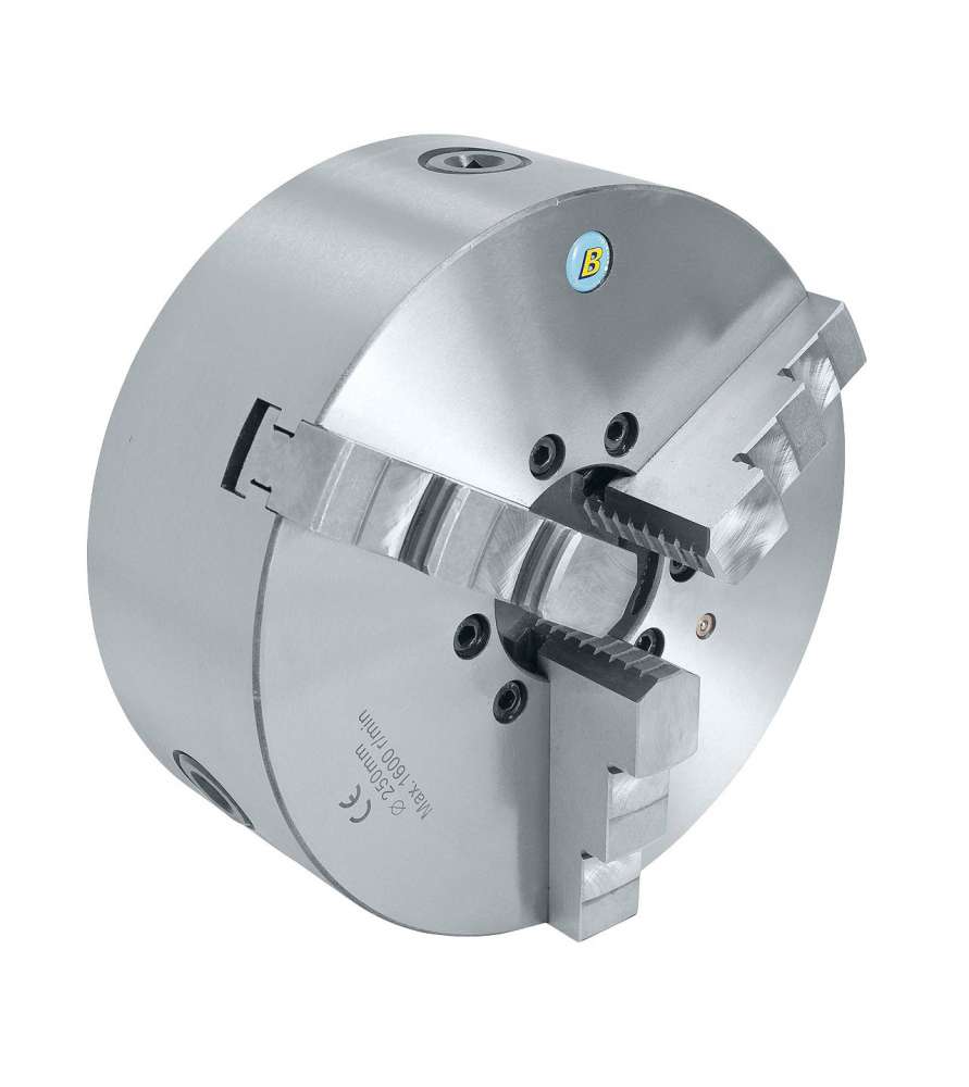 Mandrin 3 mors ref 21-0752 diamètre 125 mm pour tour à métaux