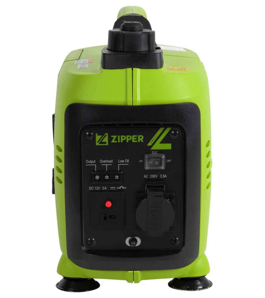 Générateur Zipper ZI-STE1000INV – 1 KW, Essence, 230V, Portable Et Silencieux