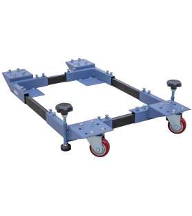Carrello universale Bernardo UFW300, forma telaio allungabile per macchina 300 kg max
