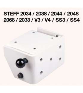 Piastra di montaggio inclinabile Maggi rif. 22100151 per trainer (modello grande)