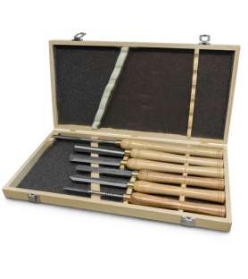 Drechselbank Jean l'ébéniste MC1100B – 1100 W + Gratis-Set mit 6 Hohleisen!