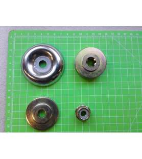 Jeu de disques pour renvoi d'angle pour débroussailleuse Zipper ZI-MOS4T