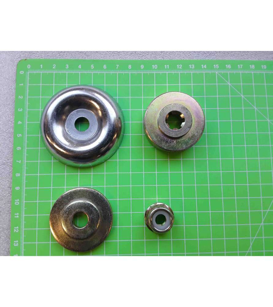 Jeu de disques pour renvoi d'angle pour débroussailleuse Zipper ZI-MOS4T