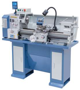 Tornio per metalli Bernardo Hobby 800 G con display digitale a 2 assi DT40 - 230V