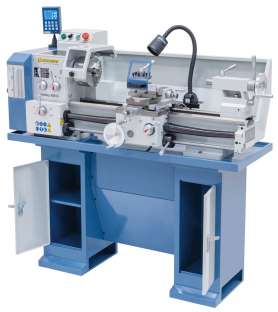 Tornio per metalli Bernardo Hobby 800 G con display digitale a 2 assi DT40 - 400V