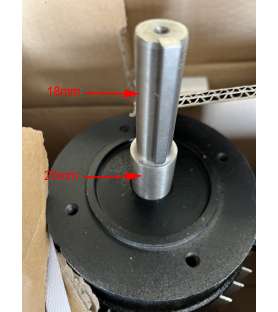 1500W motor 18mm shaft for Jean l'ébéniste MC1200V wood lathe