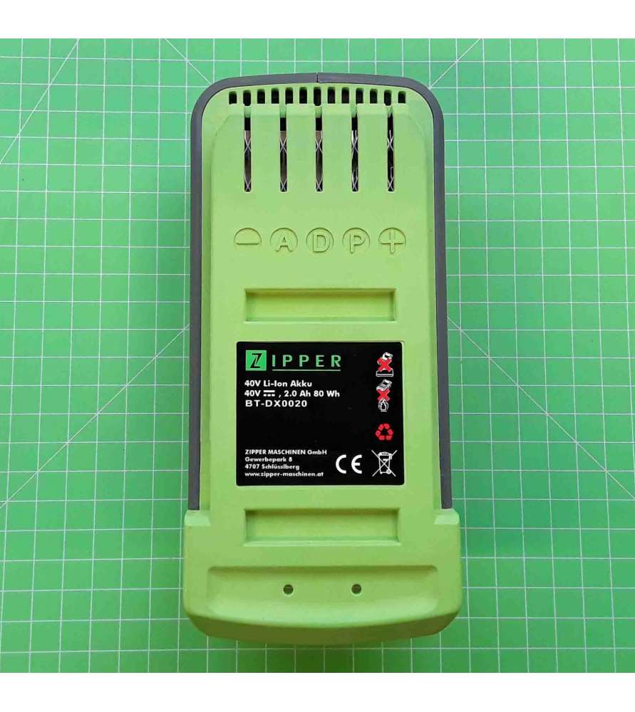 Batteria per decespugliatore Zipper ZI-MOS40V-AKKU - 2,0 Ah - 40 V