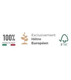 Lamelles en bois de hêtre - Lot de 100 n° 0