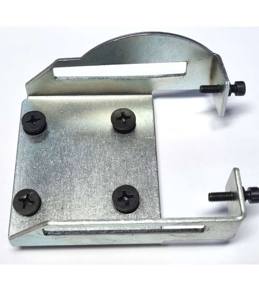 Planer guide support with integrated suction