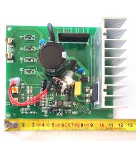 Placa electrónica de 11 x 9,5 cm para controlador de velocidad de mini torno para madera