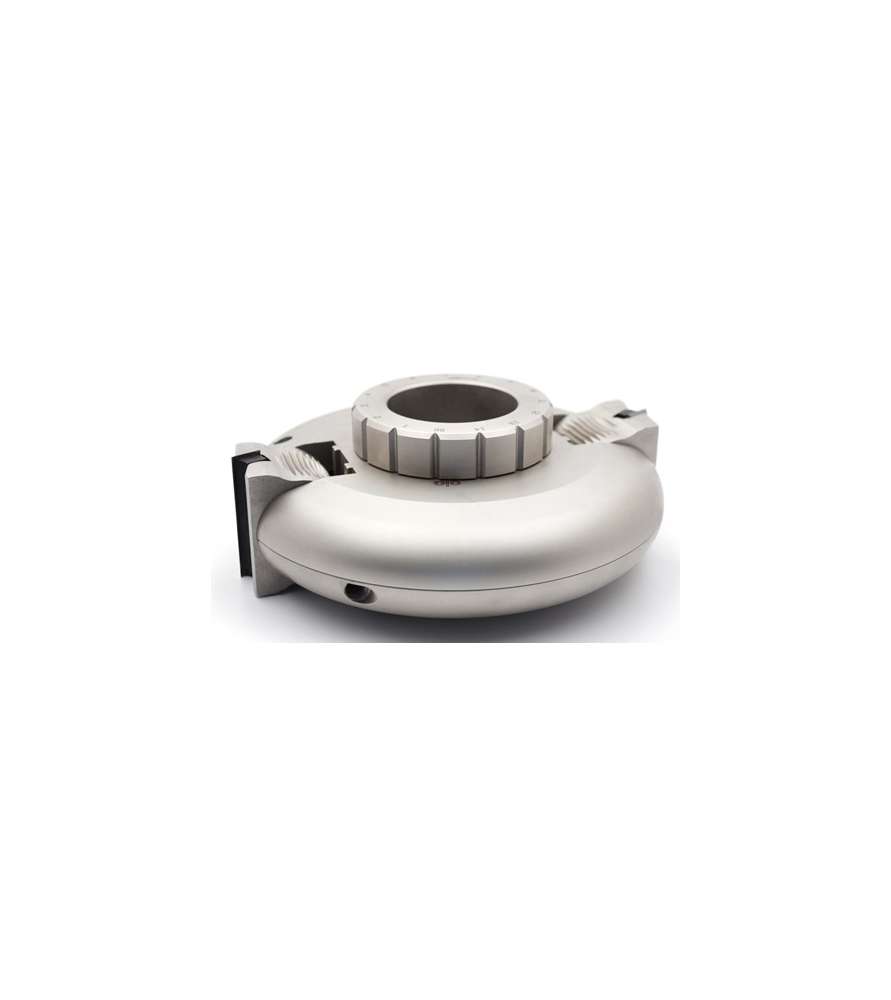 Adjustable chamfer cutter head 170 mm Height 80 mm for spindle moulder shaft 50 mm Adjustable chamfer cutter head 170 mm Height 80 mm for spindle moulder shaft 50 mm
