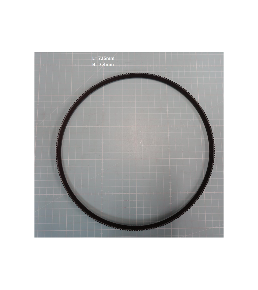 Belt for Holzmann ED750FD metal lathe