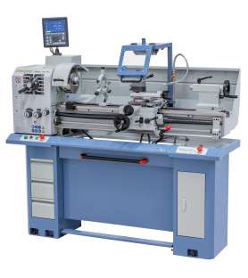 Metalldrehmaschine Bernardo Master 165 Pro mit 3-Achsen-Digitalanzeige ES-12 V - 400V