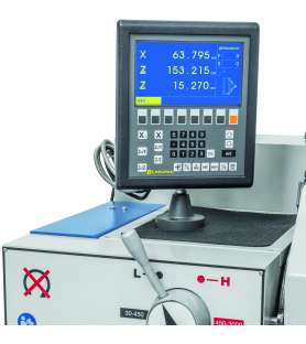 Metalldrehmaschine Bernardo Master 180 Pro Vario mit 3-Achs-Digitalanzeige ES-12 V - 400 V