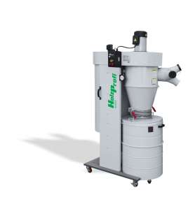 Suction unit 230 liters double filtration Holzprofi R160TE - 400V