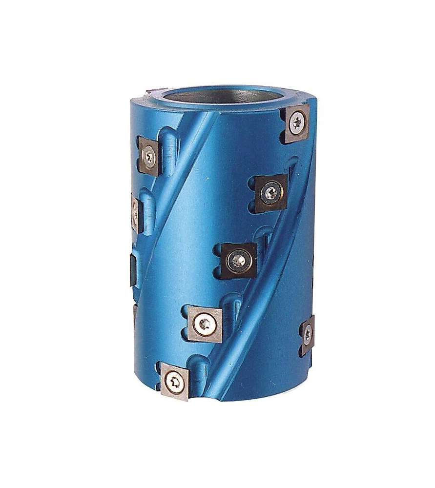 Calibreur hélicoïdal Ø 80 Hauteur 100 mm pour toupie arbre de 50 mm Calibreur hélicoïdal Ø 80 Hauteur 100 mm pour toupie arbre de 50 mm
