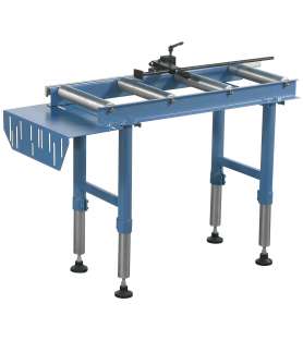 Trasportatore a rulli con battuta di regolazione Bernardo RB1000A - 1000 mm