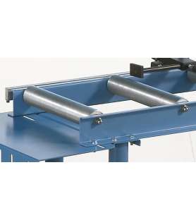 Trasportatore a rulli con battuta di regolazione Bernardo RB2000A - 2000 mm