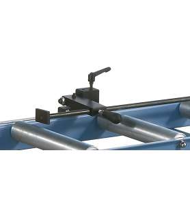 Trasportatore a rulli con battuta di regolazione Bernardo RB3000A - 3000 mm