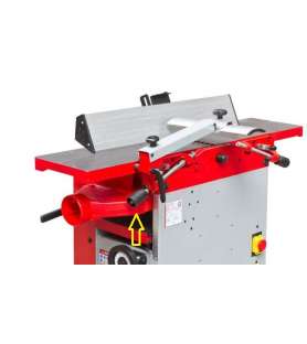 Maniglia di regolazione del tavolo per piallatrice a filo e a spessore Holzmann HOB260ECO e HOB260ECOSMW2