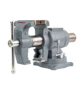 Tornillo de banco con plato giratorio Holzmann WBS125M