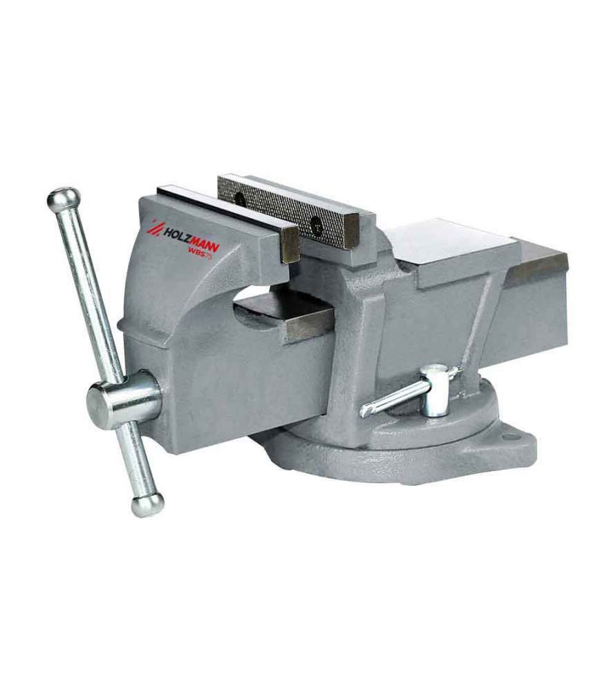 Werkbank Schraubstock inkl. Drehplatte Holzmann WBS75