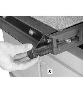Poignée de réglage pour calibreuse Jet DDS225 et DDS237