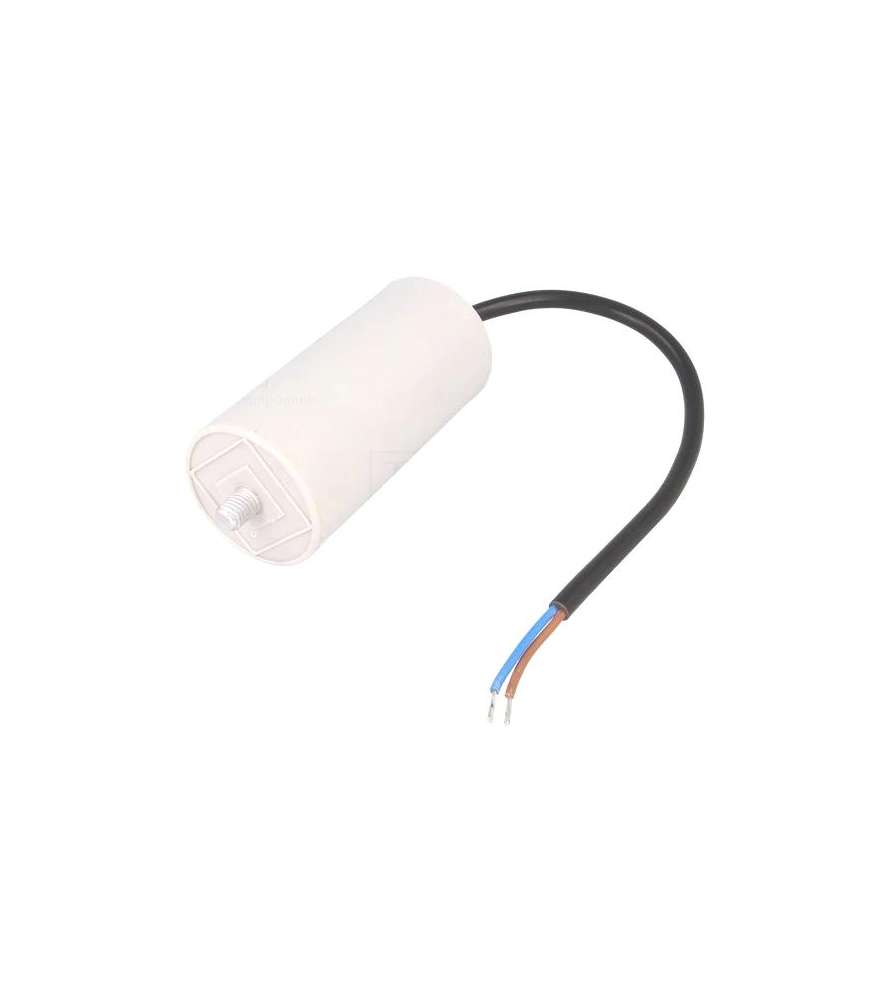 Condensateur de démarrage à fils 40µF 450V