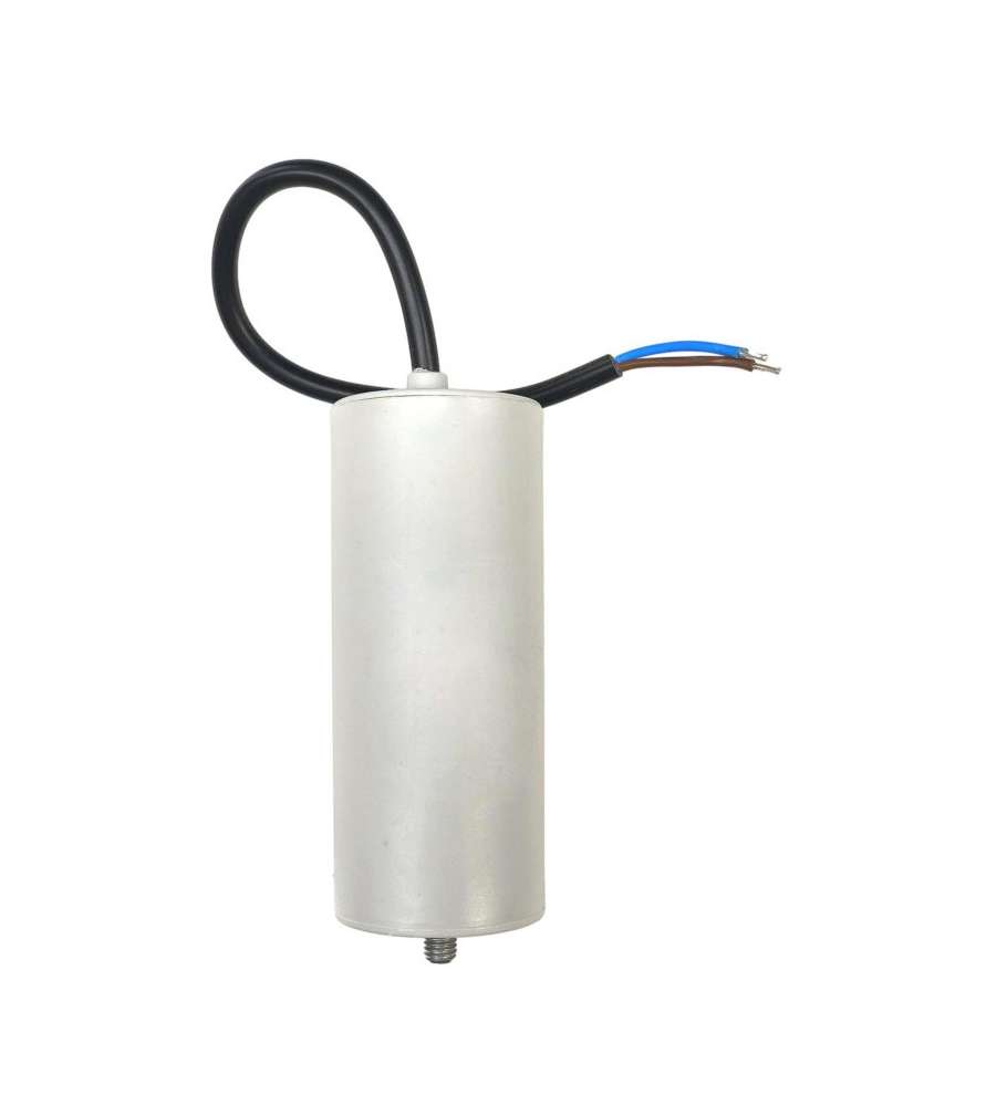 Condensateur de démarrage à fils 60µf 450VAC avec filetage M8