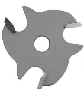 Flury - Disque à rainer à 3 coupes de 4 mm pour rainure languette