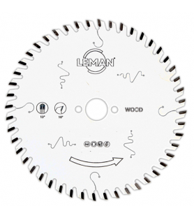 Leman 964.160.1848 - Lame de scie circulaire carbure épaisseur fine dia. 160 x 1,8/1,2x 20 mm - 48 dents alternées Leman 964.160.1848 - Lame de scie circulaire carbure épaisseur fine dia. 160 x 1,8/1,2x 20 mm - 48 dents alternées