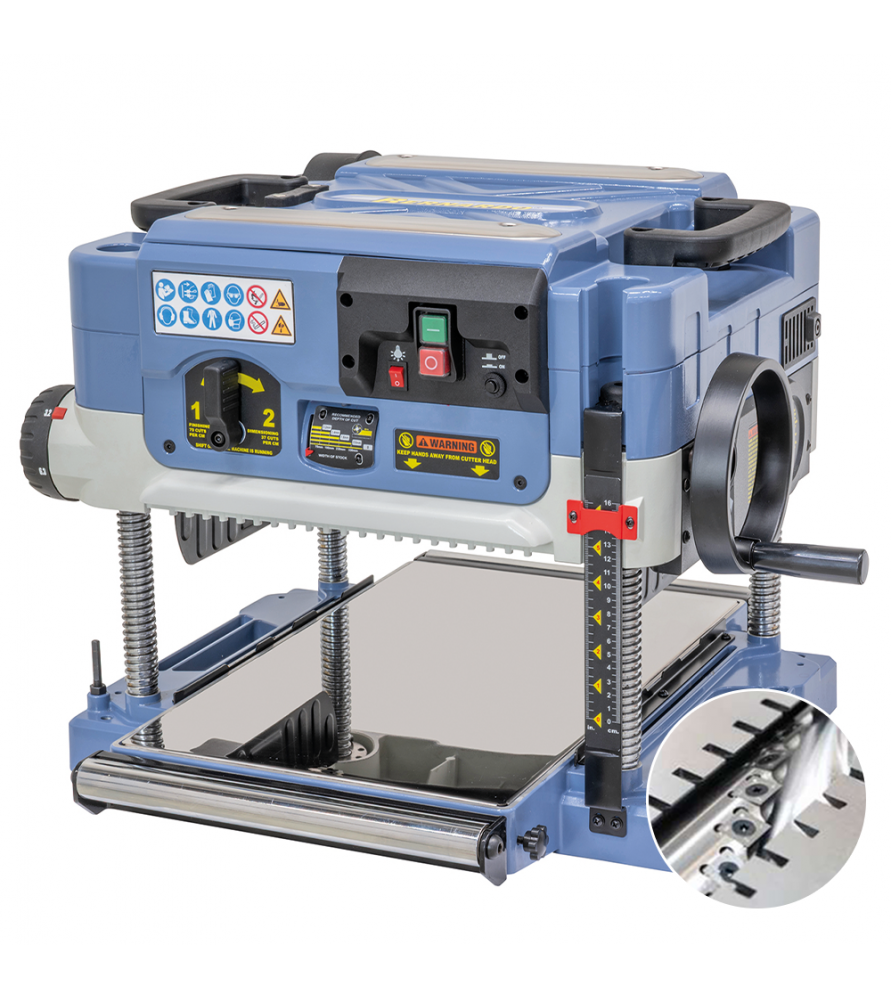 Raboteuse Bernardo TH330Pro-S avec arbre hélicoïdal