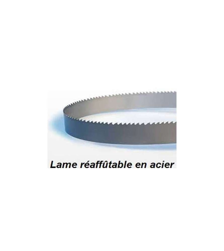 Lame de scie à ruban 2895 mm largeur 25 épaisseur 0.6 mm Lame de scie à ruban 2895 mm largeur 25 épaisseur 0.6 mm