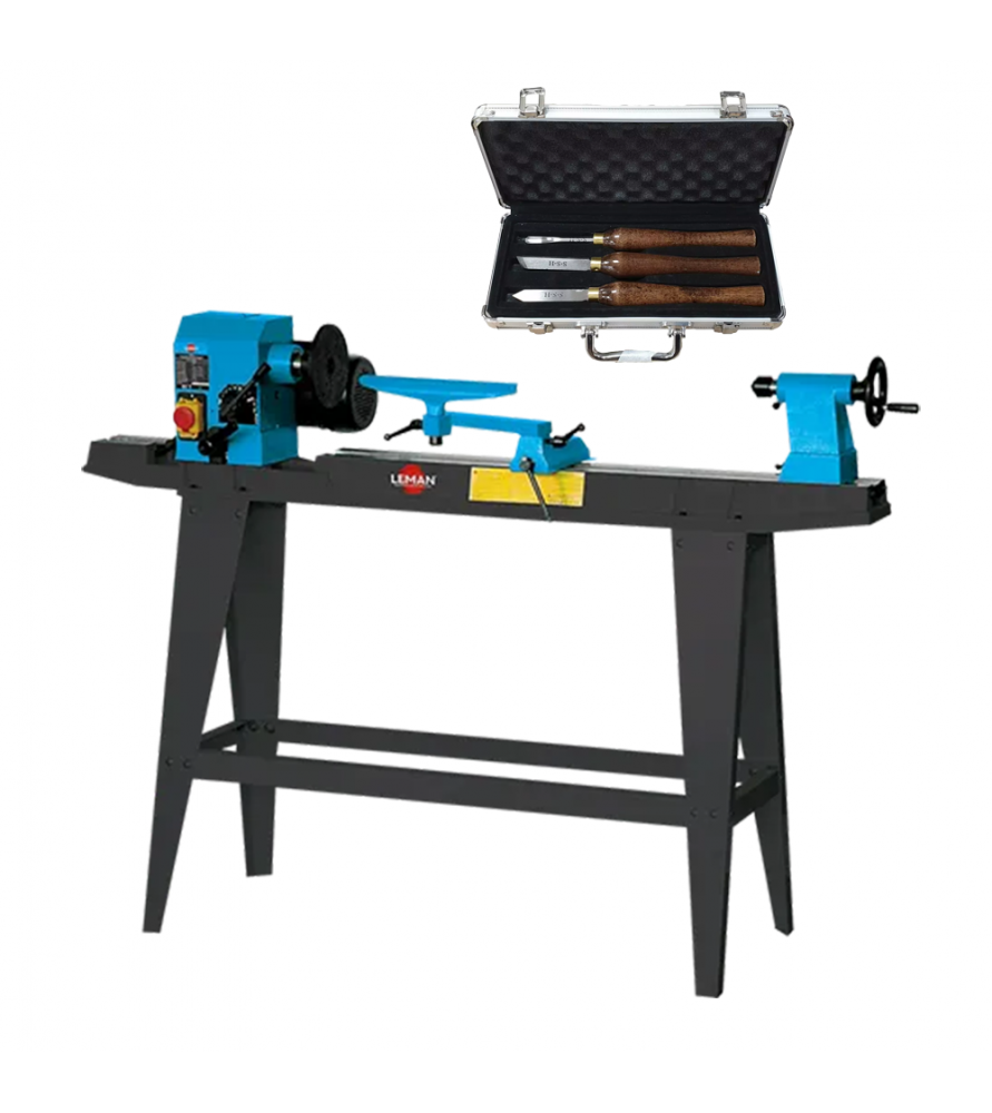 Drechselmaschine Leman TAB085 + Gratis-Satz Drechselröhren 870.500.03
