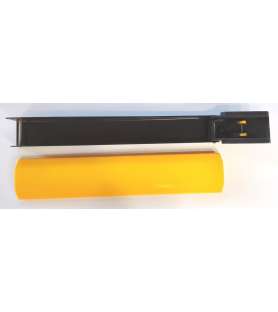 Blade cover with arm for...